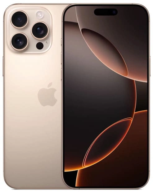 Смартфон Apple iPhone 16 Pro Max 512Гб Пустынный титан (eSIM) (Без RuStore). Фото 1