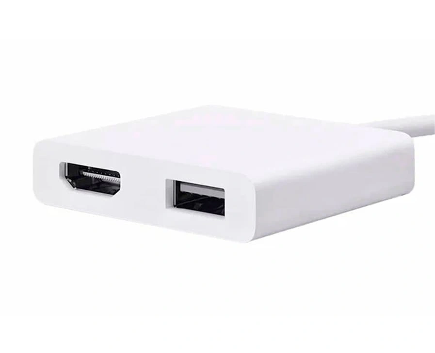 Многофункциональный адаптер XiaoMi Conversion Adapter Type-C to USB HDMI XMZJQCH2TM (JYU4309CN). Фото 2