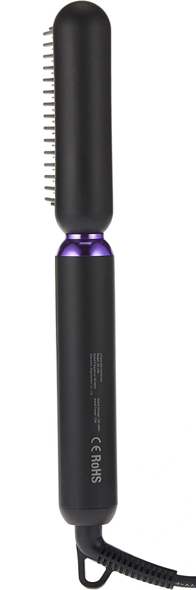 Ионный стайлер для укладки InFace ION Hairbrush, Чёрный (ZH-10D). Фото 3