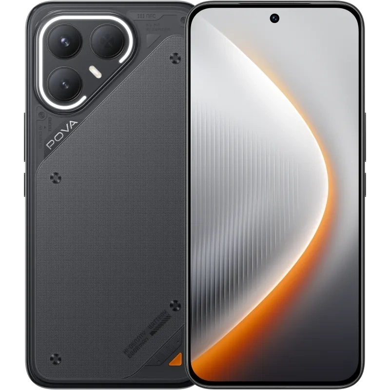 Смартфон Tecno Pova 7 Pro 8/256Гб Трёхмерный чёрный. Фото 1