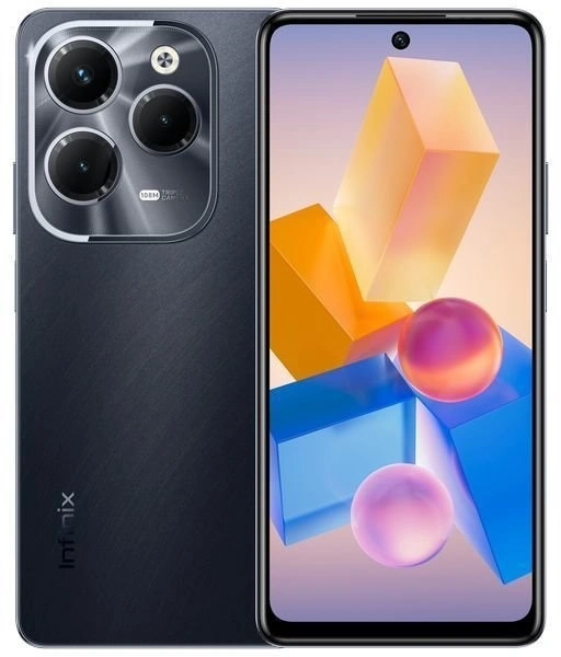 Смартфон Infinix Hot 40 Pro 8/256Gb Starlit Black. Фото 1