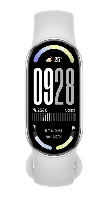 Фитнес-браслет XiaoMi Smart Band 10, Glacier Silver (BHR07PSGL). Фото 2