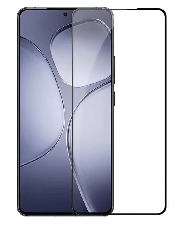 Защитное стекло для Xiaomi 14T / 14T Pro, Чёрное. Фото 1