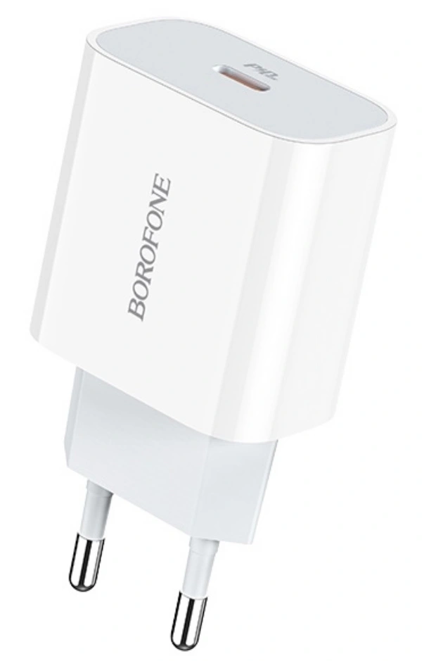 Сетевое зарядное устройство Borofone BA38A Plus Speedy PD20W charger. Фото 1