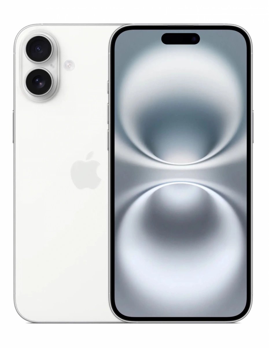 Смартфон Apple iPhone 16 128Гб Белый (eSIM) (Без RuStore). Фото 1