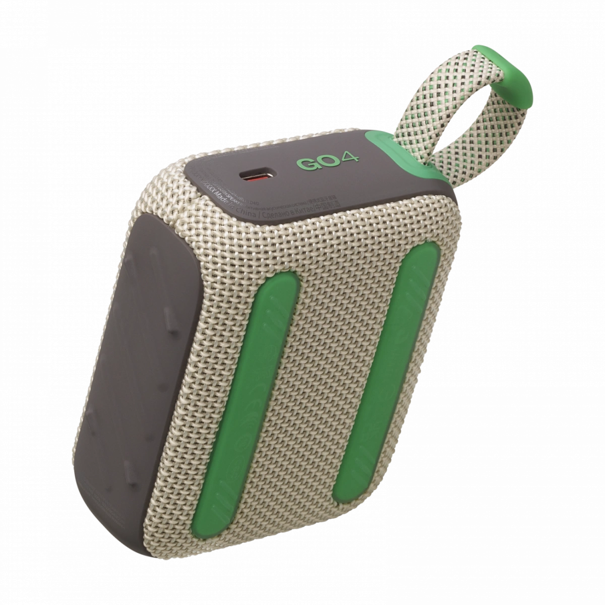 Беспроводная акустика JBL Go 4 Песочная. Фото 7