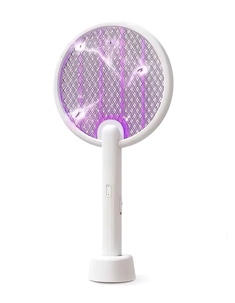 Электрическая мухобойка Qualitell Powerful Electric Mosquito Swatte C4, Белая (ZSC220906). Фото 1
