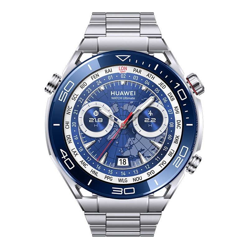 Умные часы Huawei Watch Ultimate, Voyage Blue (CLB-B19). Фото 2