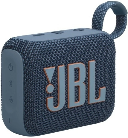 Беспроводная акустика JBL Go 4 Blue (JBLGO4BLU). Фото 1