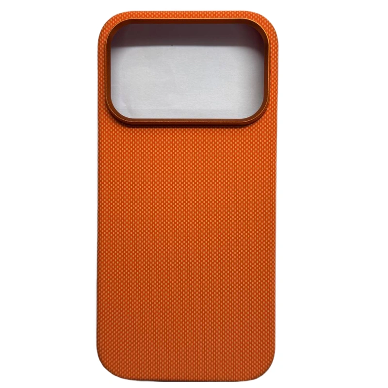 Накладка Knit для iPhone 17 Pro Max, Оранжевая. Фото 1