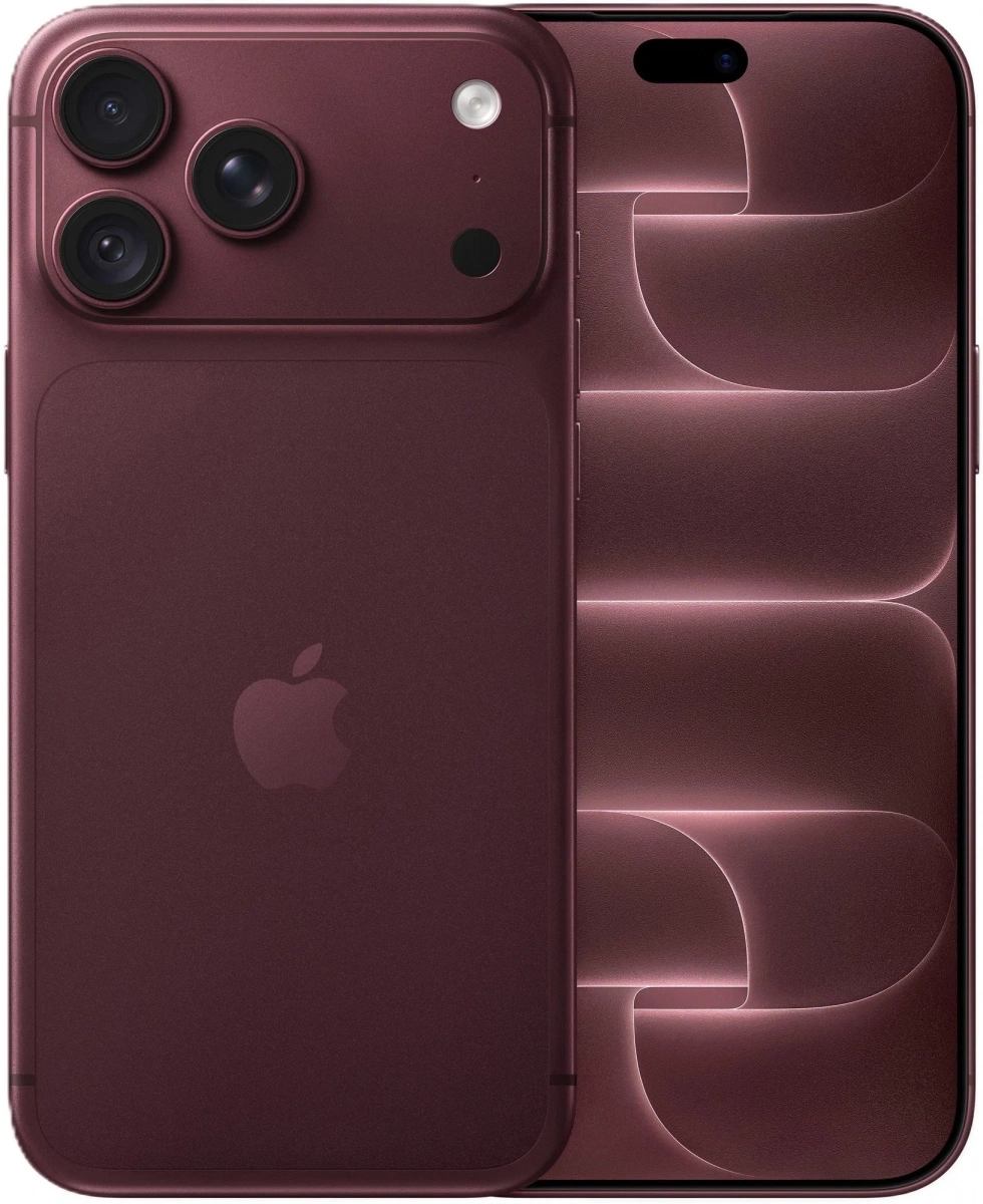 Смартфон Apple iPhone 18 Pro Max 2Тб, Бургунди (eSIM+SIM) (Без RuStore). Фото 1