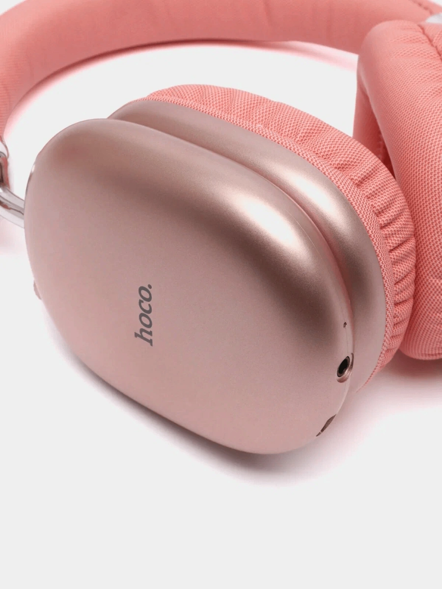 Беспроводные наушники Hoco W35 Max Joy BT, Розовые. Фото 3
