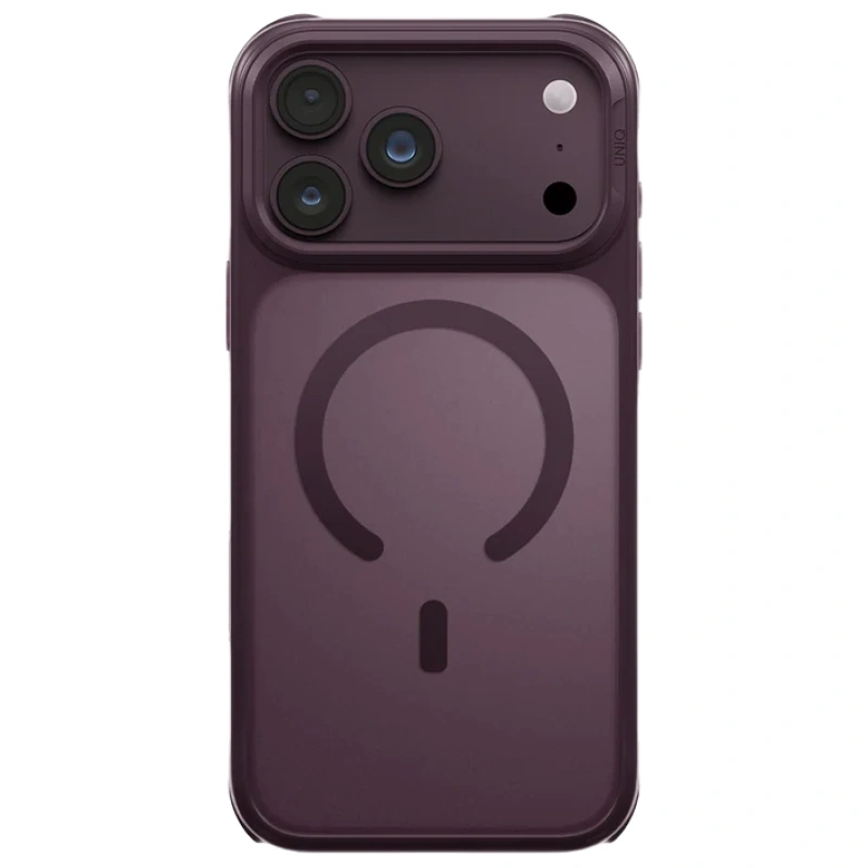 Накладка Uniq для iPhone 18 Pro Max / iPhone 17 Pro Max Veren Frosted Shield Case (MagSafe), Smoky Frost (IP6.9P(2026)-VERNAFMSFST). Фото 2