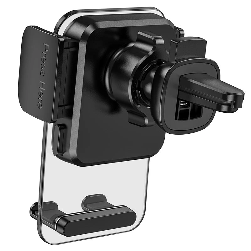 Держатель Hoco CA117 Exquisite, Black. Фото 2