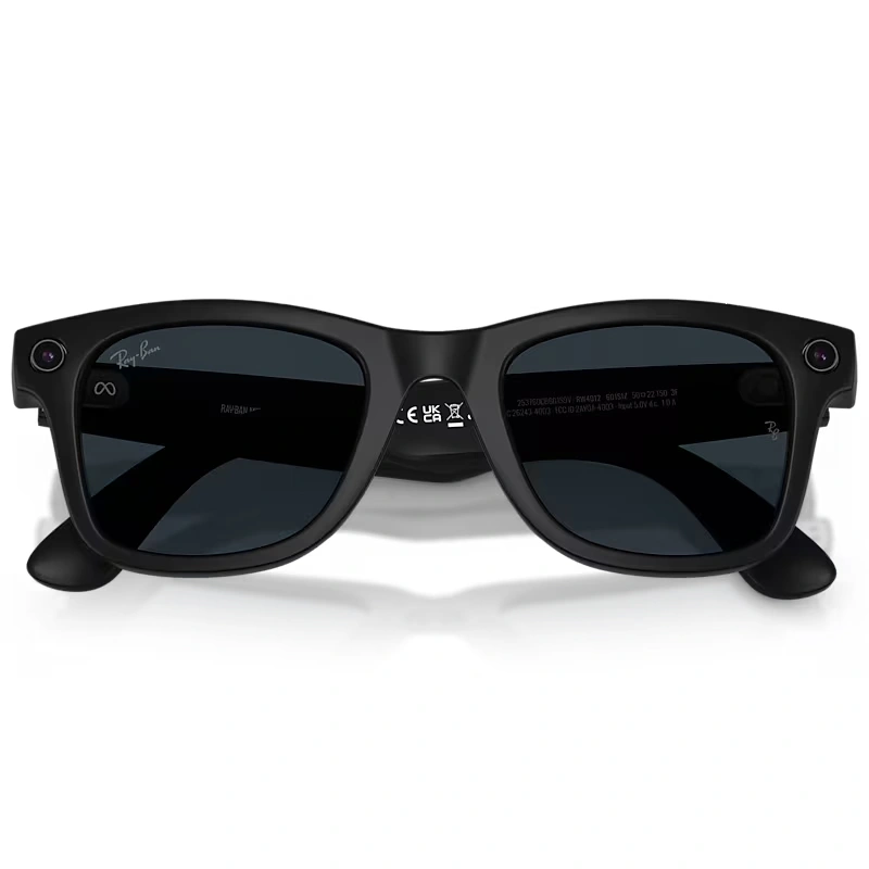 Умные очки Ray Ban Wayfarer (Gen 2) RW4012 Матовый черный/Серый фотохром M 150-50mm (601S1Z). Фото 4