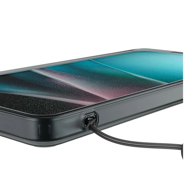 Накладка Spigen Ultra Hybrid для Samsung Galaxy S26 Ultra, Прозрачная с чёрным (ACS10678). Фото 5