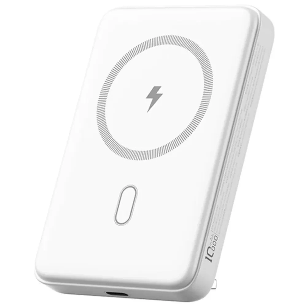 Внешний аккумулятор Wiwu Wi-P043 Magnetic Power Bank 10000 mAh 20W, Белый. Фото 1