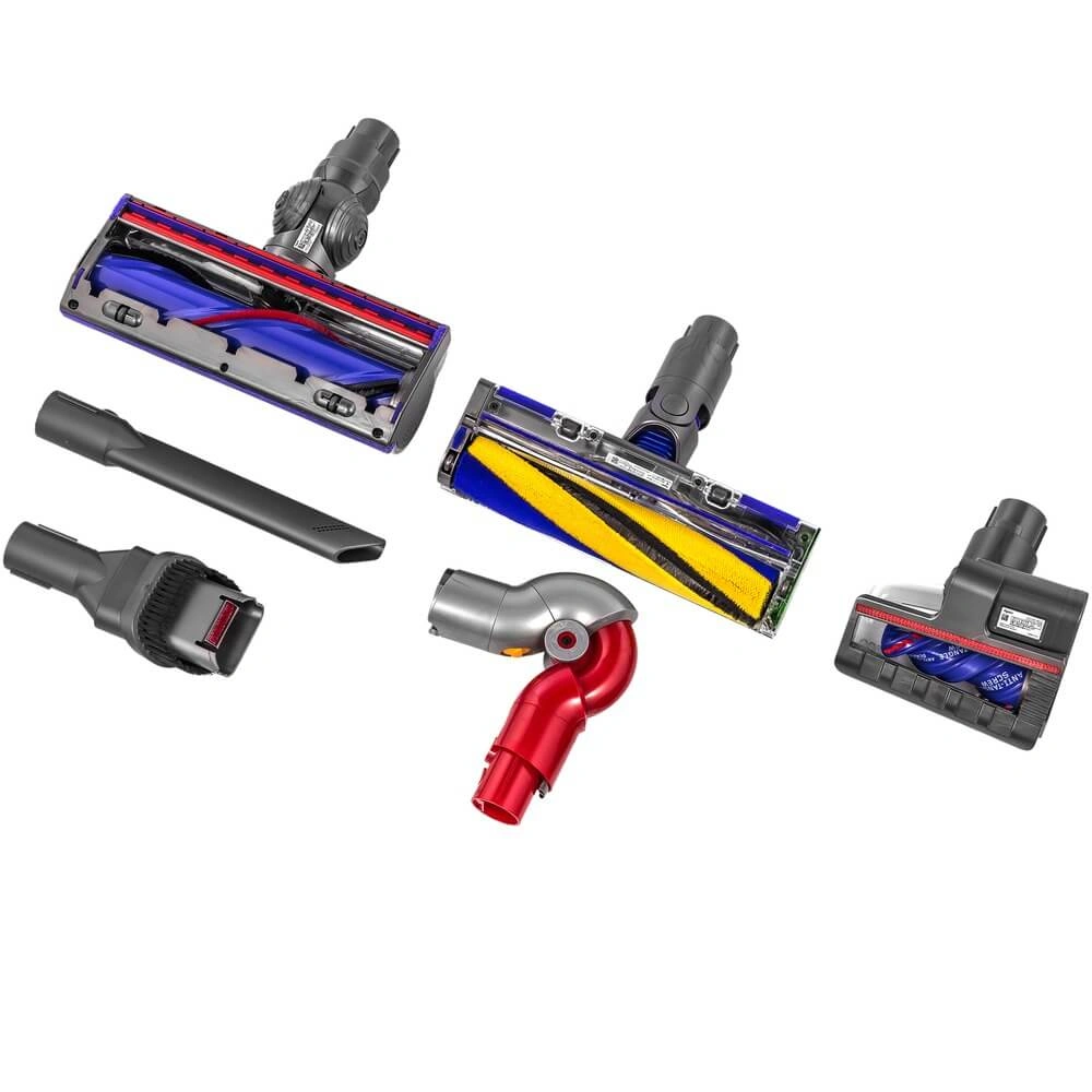 Беспроводной пылесос Dyson V12 Detect Slim Absolute, Yellow/Nickel (SV46). Фото 2