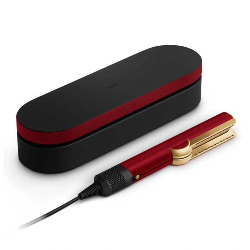 Выпрямитель для волос Dyson Airstrait Straightener HT01, Red Velvet/Gold (Подарочный кейс). Фото 4