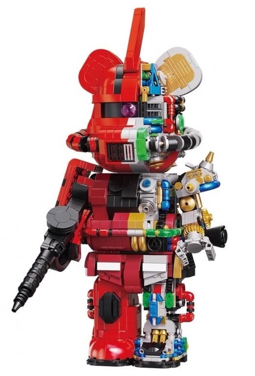 Конструктор Wangao 188010. Creator Expert Violent Bear Zagu Bear Robot, 2135 деталей. Фото 2