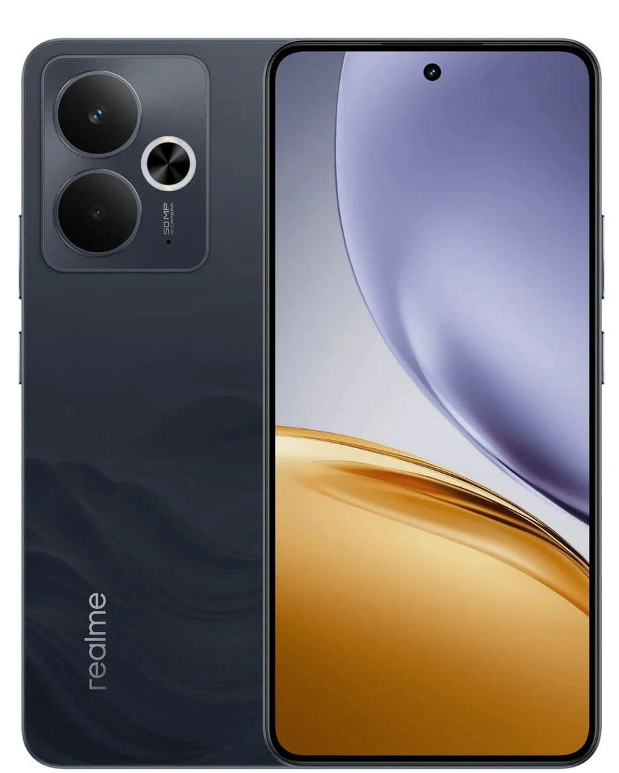Смартфон Realme 14T 5G 8/256Gb Чёрный (RMX5078). Фото 1