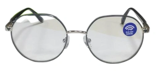 Компьютерные очки Matsuda MA2597 52 17-140, Серебристый, чёрный (C5). Фото 1