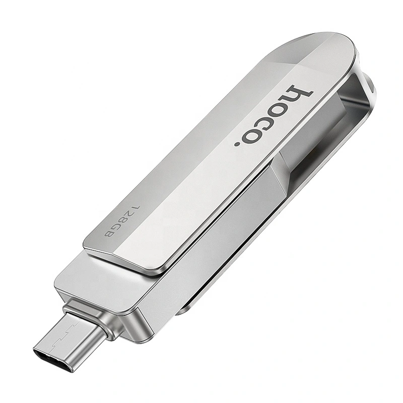 Накопитель Hoco UD10 Wise Smart Type-C USB drive 128Gb USB 3.0. Фото 1