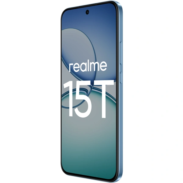 Смартфон Realme 15T 5G 8/128Гб Голубой металлик. Фото 4