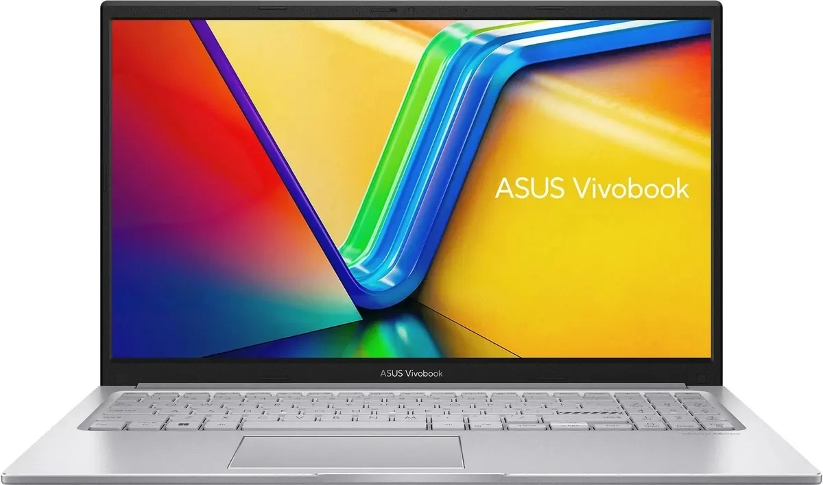 ASUS VivoBook 15 X1504VA-BQ4056 Серебристый (15.6", Intel Core i5 120U, 16GB, 512GB SSD, Intel UHD Graphics, без ОС) 90NB13Y2-M02FT0. Фото 1