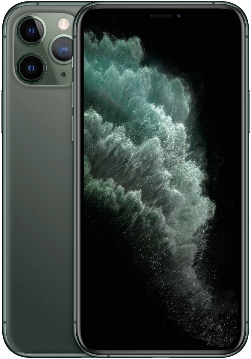 Смартфон Apple iPhone 11 Pro Max 256Gb Темно-зеленый  (Уцененный товар). Фото 1