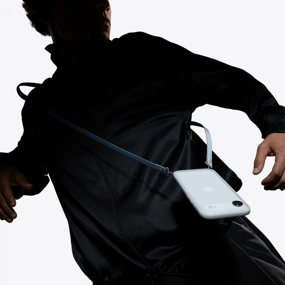 Ремешок для Apple Crossbody Strap, Светло-серый. Фото 3