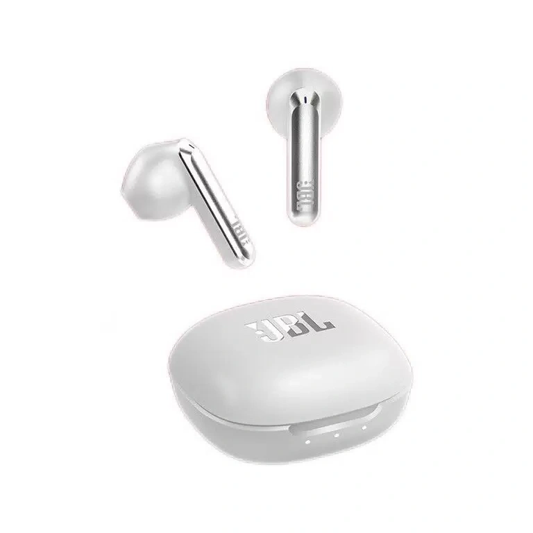 Беспроводные наушники JBL T280 TWS X2, Серебристые. Фото 1