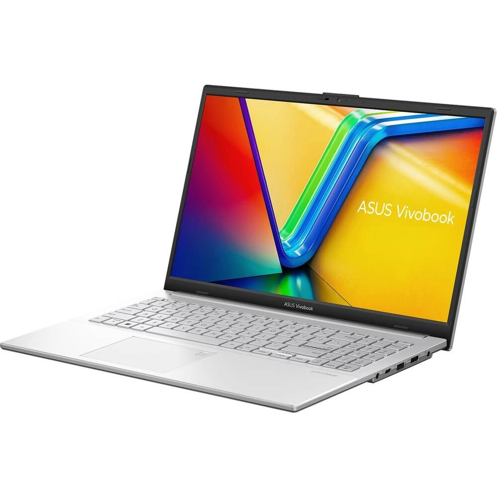 ASUS VivoBook Go 15 OLED E1504FA-L1834, Cool Silver (15.6" OLED, Ryzen 5 7520U, 16GB, SSD 512GB, AMD Radeon Graphics, noOS). Фото 3