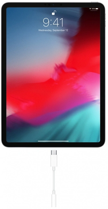 Адаптер Apple USB-C to 3,5mm Headphone Jack Adapter MU7E2ZM/A. Фото 3