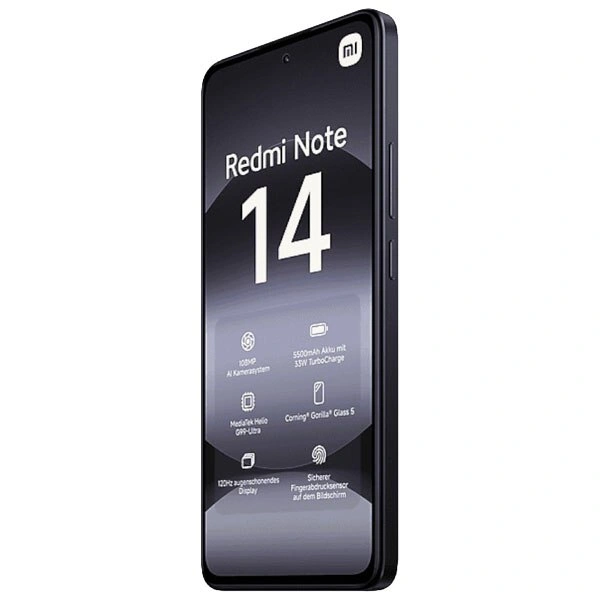 Смартфон Redmi Note 14 8/256Гб Чёрный (Без NFC). Фото 4