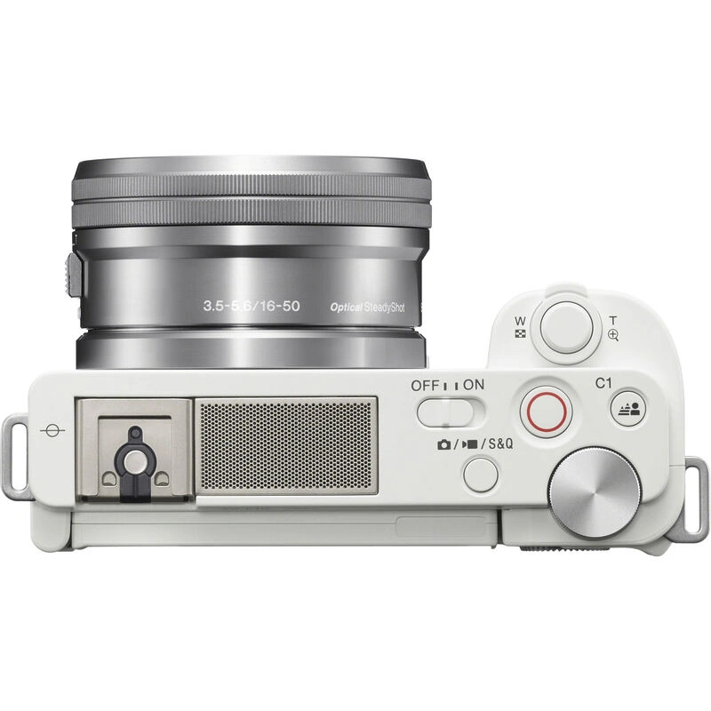 Фотоаппарат беззеркальный Sony ZV-E10L 16-50mm kit, Белый. Фото 5