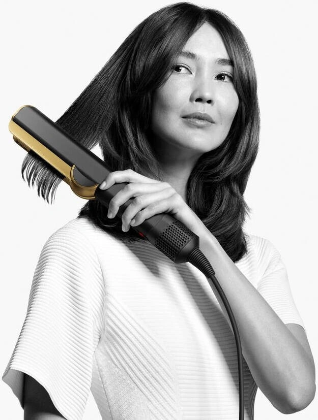 Выпрямитель для волос Dyson Airstrait Straightener HT01, Onyx/Gold. Фото 5