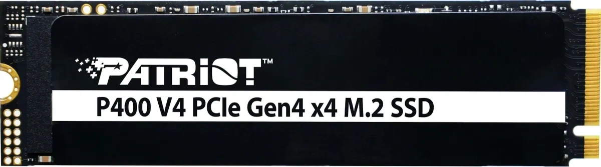 SSD накопитель Patriot P400 V4 1ТБ, M.2 2280, PCIe 4.0 x4, NVMe, M.2 (p400vp1tbm28h). Фото 1