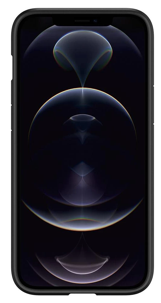 Накладка Spigen Ultra Hybrid для iPhone 12 Pro Max, Матовый чёрный (ACS01619)
