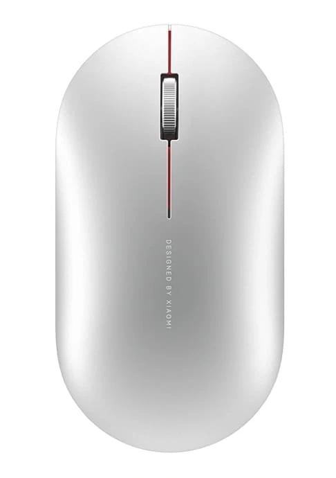 Мышь беспроводная XiaoMi Mi Elegant Mouse Metallic Edition, Серебро