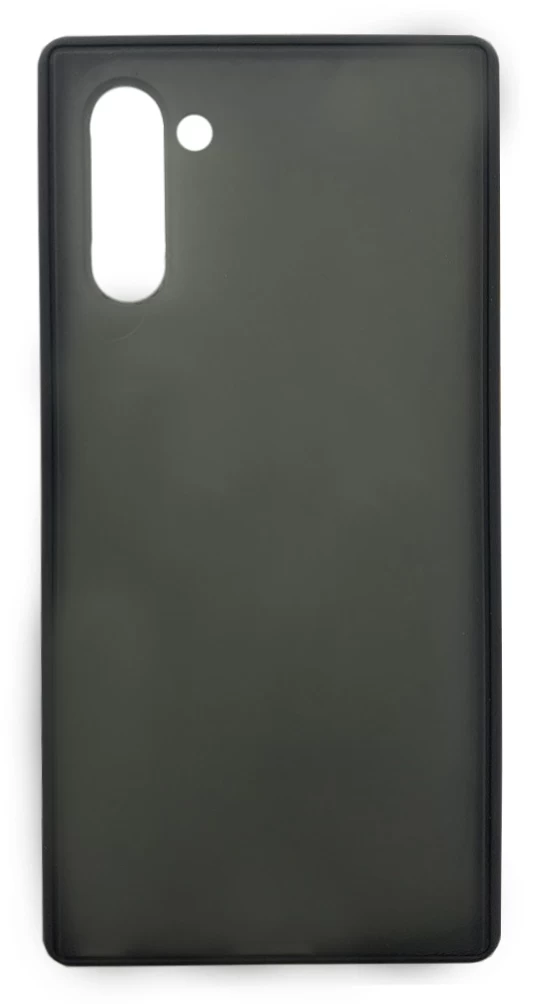 Накладка Clear Chrome для Samsung Galaxy Note 10, Чёрная
