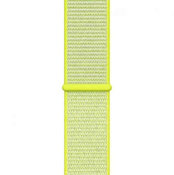 Ремешок для Apple Watch 38/40/41 мм нейлоновый, жёлтый