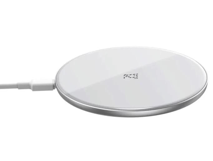 Беспроводное зарядное устройство Baseus Simple Wireless Charger 15W (Updated Version) for Type-C,Белое (WXJK-B02)
