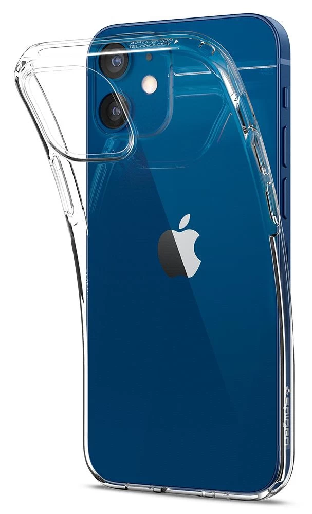 Накладка Spigen Liquid Crystal для iPhone 12 mini, Кристально-прозрачная (ACS01740)