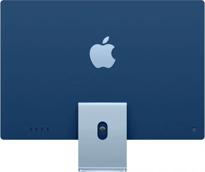 Apple iMac 24" Retina 4,5K, (MGPK3) (M1, 8C CPU, 8C GPU, 8 ГБ, 256 ГБ SSD), Blue