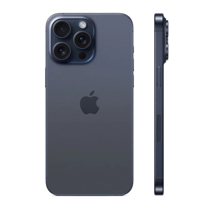 Смартфон Apple iPhone 15 Pro 512Gb Blue Titanium (eSIM+SIM)