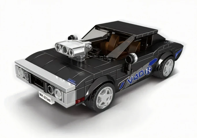 Конструктор Mould King Models 27049. Dodge Charger RT, 346 деталей