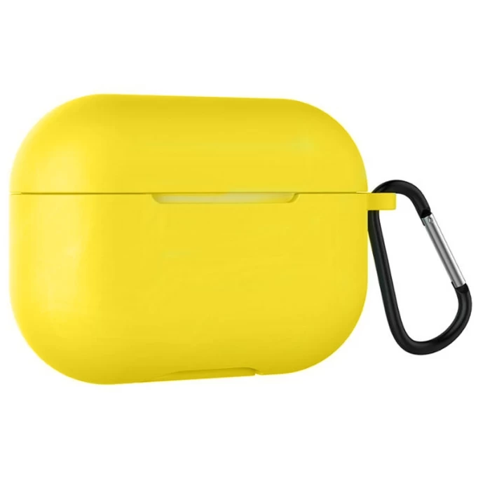 Чехол Silicone Case для наушников AirPods Pro 2, Shiny Yellow