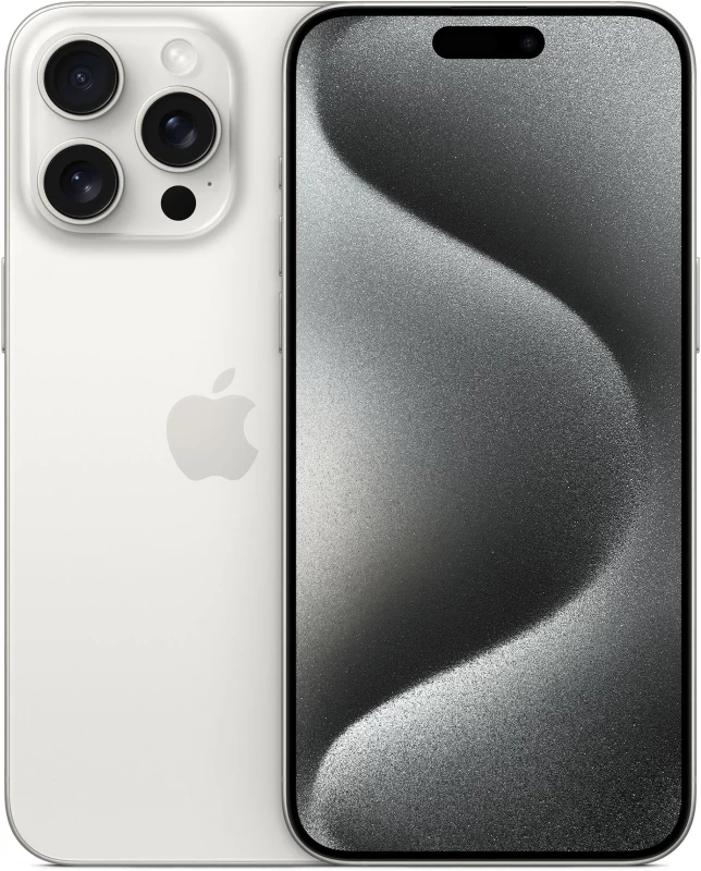 Смартфон Apple iPhone 15 Pro 128Gb White Titanium (Dual SIM)