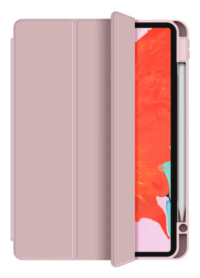 Чехол Wiwu Protective Case with pencil holder для iPad 10.2" (2018-2021)/ iPad Pro 10.5", Pink